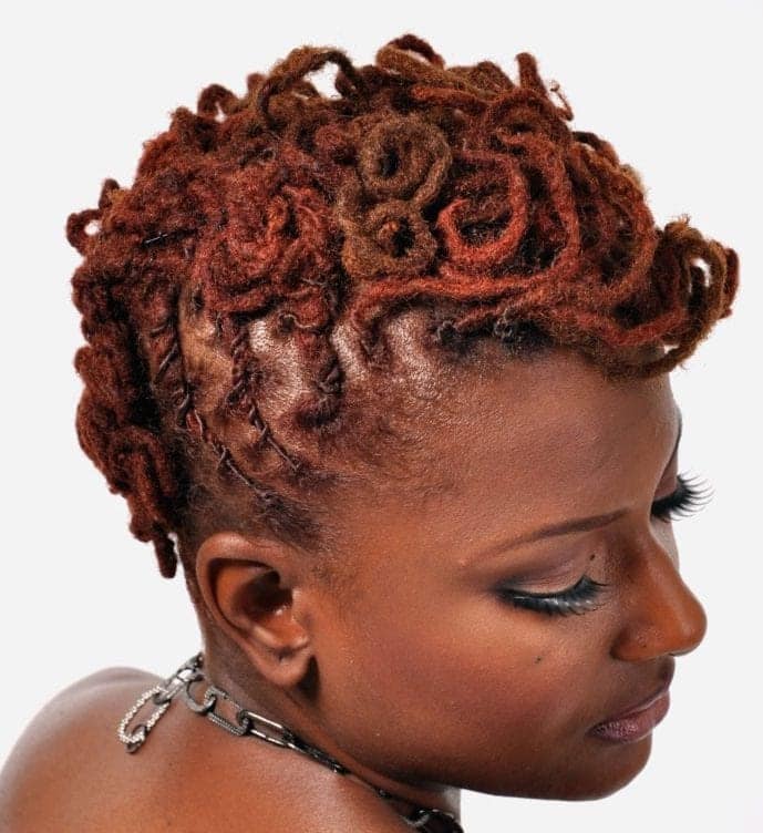 Finger waves dreadlocks